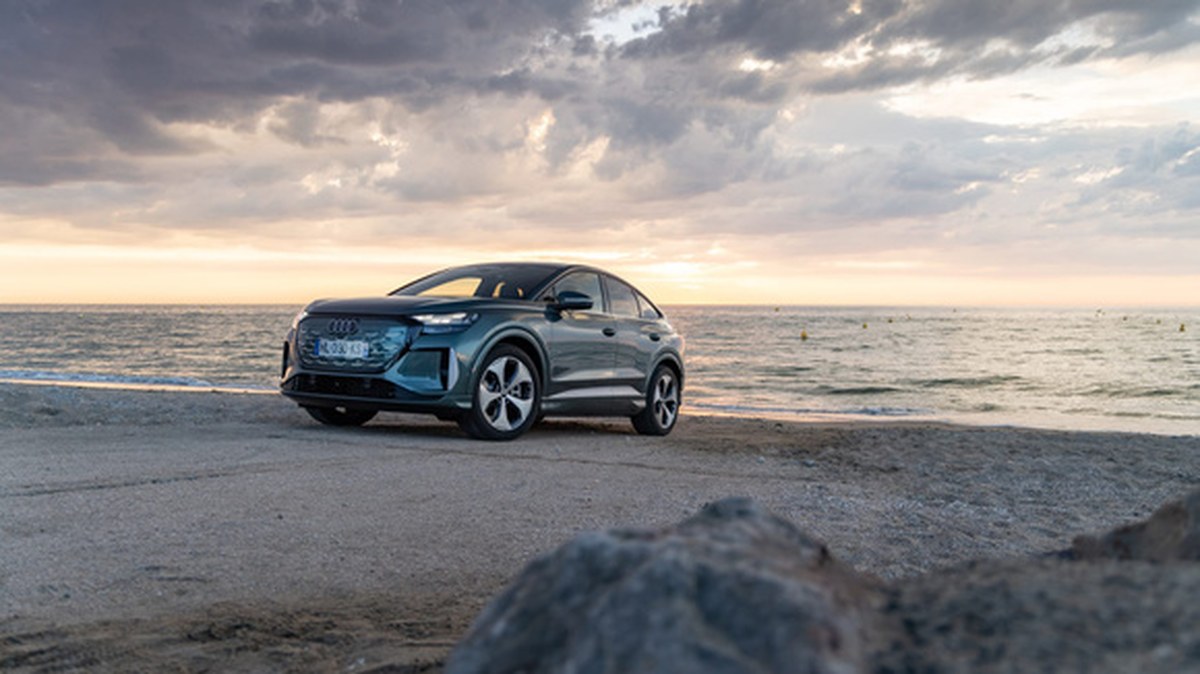 L'Audi Q4 e-tron Sportback restylé peut avoir des jantes qui vont jusqu'à 21 pouces. © Audi