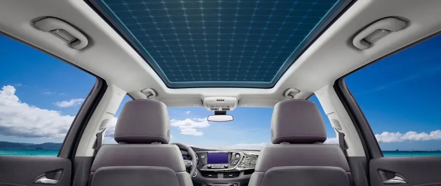 Fuyao solar glass roof
