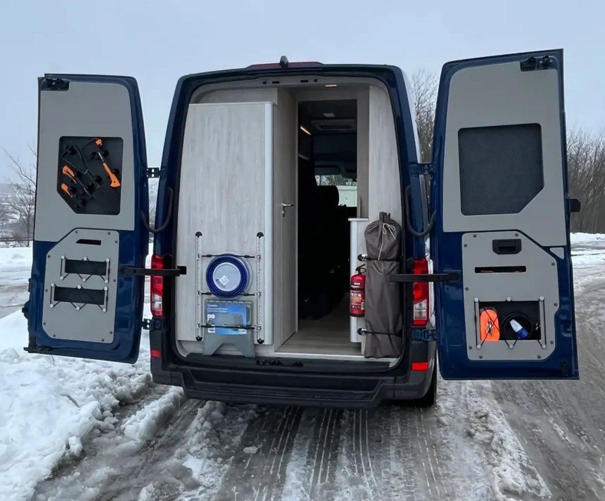 Family camper van from Puna Vanlife