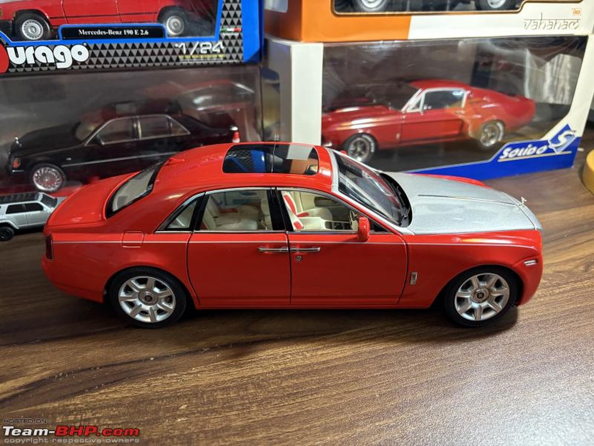 Kardeşinden Hediye: 1/18 Ölçekli Kyosho Rolls-Royce Ghost Modeli