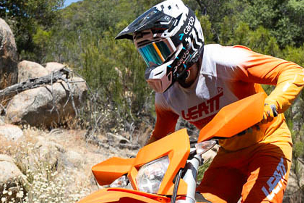 Cycle News Magazine Cardo Venture off-road helmet product review