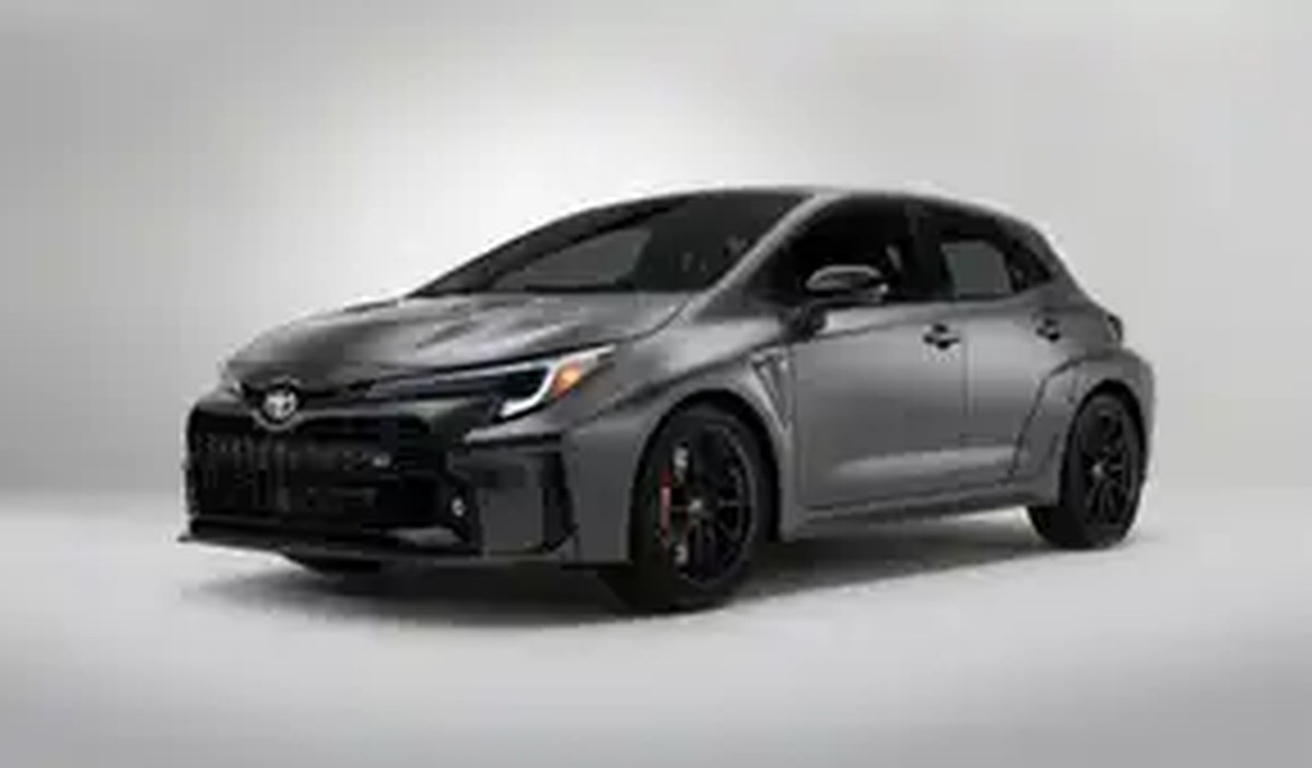 2023 Toyota GR Corolla Morizo Edition Front 3/4 View