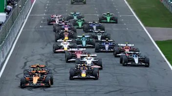 ZANDVOORT, NETHERLANDS - AUGUST 31: Oscar Piastri of Australia driving the (81) McLaren MCL39