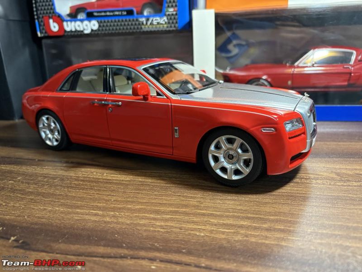 Kardeşinden Hediye: 1/18 Ölçekli Kyosho Rolls-Royce Ghost Modeli