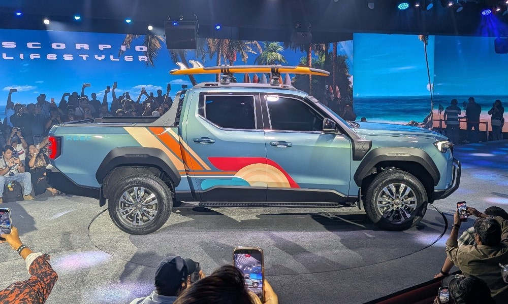 Mahindra Scorpio Lifestyler Sideview Mahindra Scorpio Lifestyler Sideview
