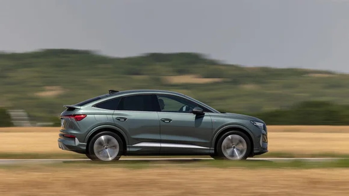 L'Audi Q4 e-tron Sportback restylé peut aller jusqu'à 580 km sur le cycle d'homologation WLTP. © Audi