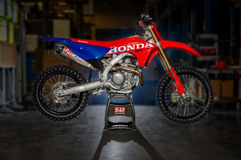 Yoshimura RS-12evo Titanium System for 2027 Honda CRF450R & CRF450RX