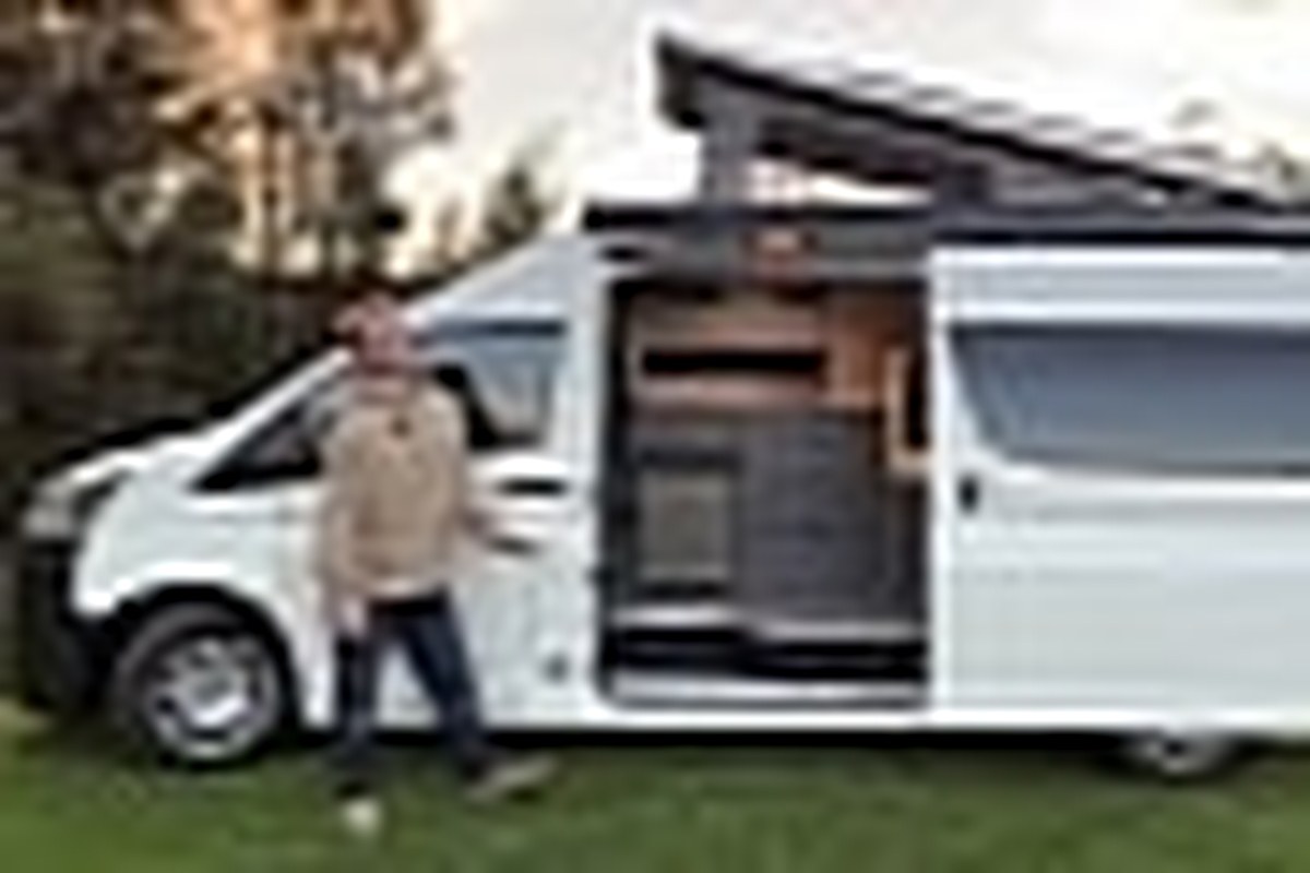 Dogged Campers Turns a Toyota Hiace Into a Stealthy Camper Van With a Pop-Up Roof