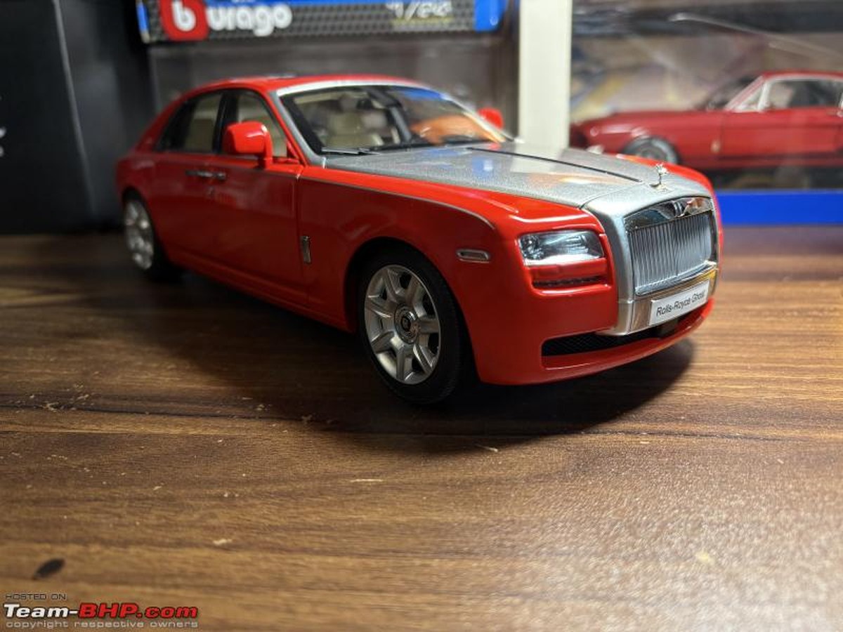 Kardeşinden Hediye: 1/18 Ölçekli Kyosho Rolls-Royce Ghost Modeli