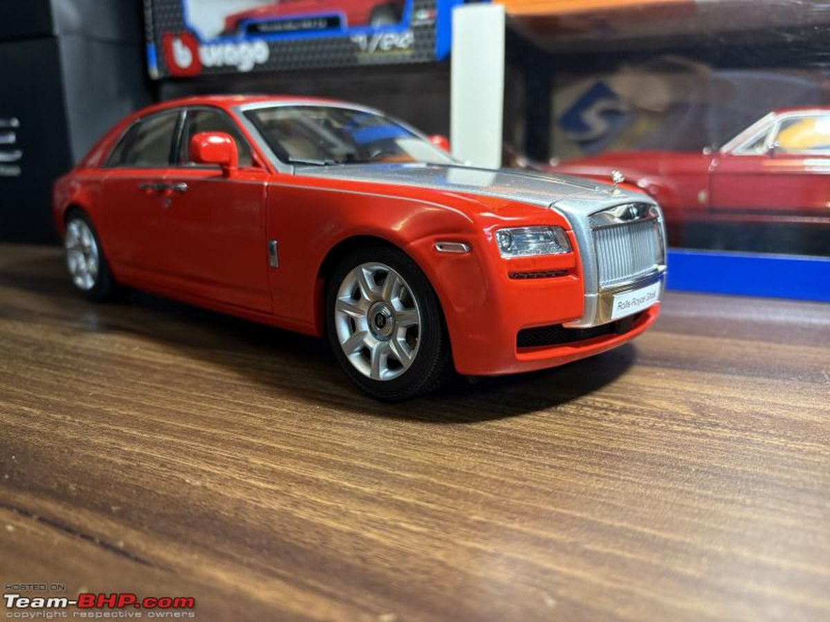 Kardeşinden Hediye: 1/18 Ölçekli Kyosho Rolls-Royce Ghost Modeli