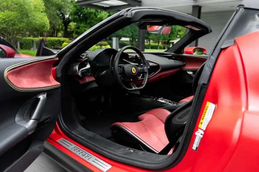 2023 Ferrari SF90 Spider in Extra Range Matte Rosso 2023 Ferrari SF90 Spider in Extra Range Matte Rosso