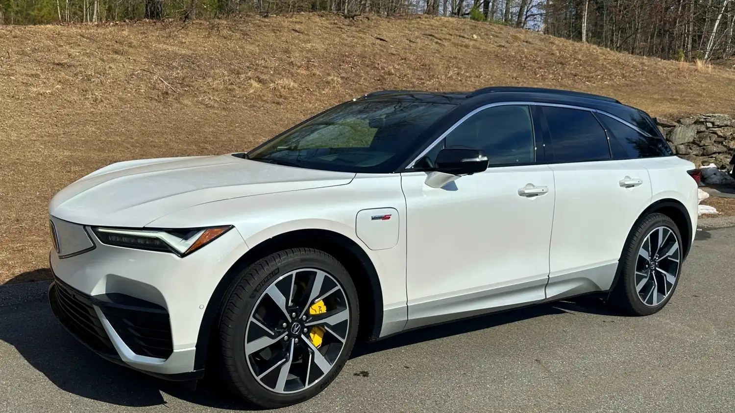 2024 Acura ZDX Type S White Front Angled View