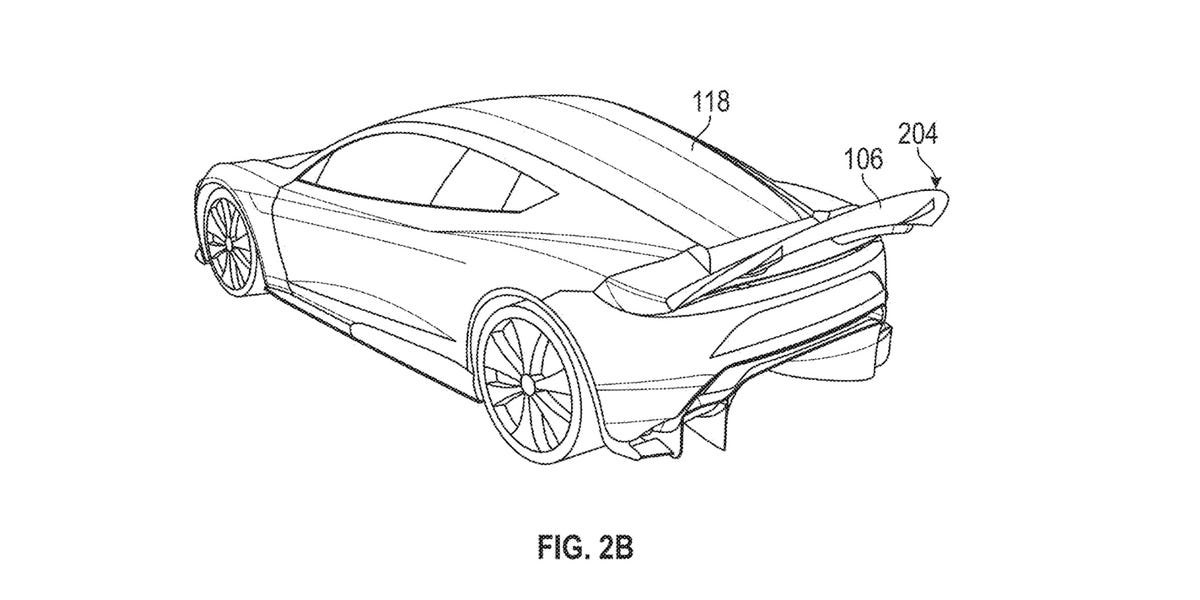Patent Suggests the Tesla Roadster Might Get a Clever Rear Wing
