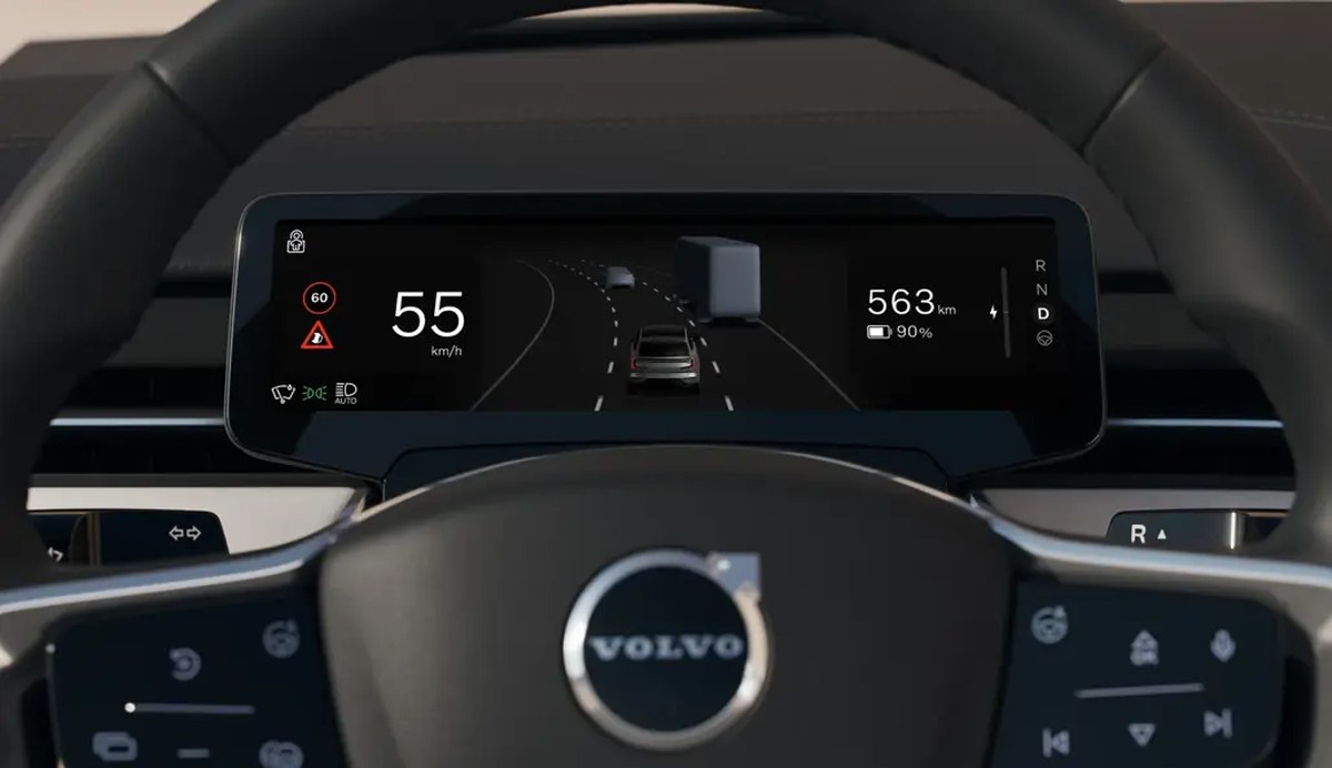 Volvo, EX60, EX90 ve ES90 modellerine bağlantılı tehlike uyarı sistemi getirdi