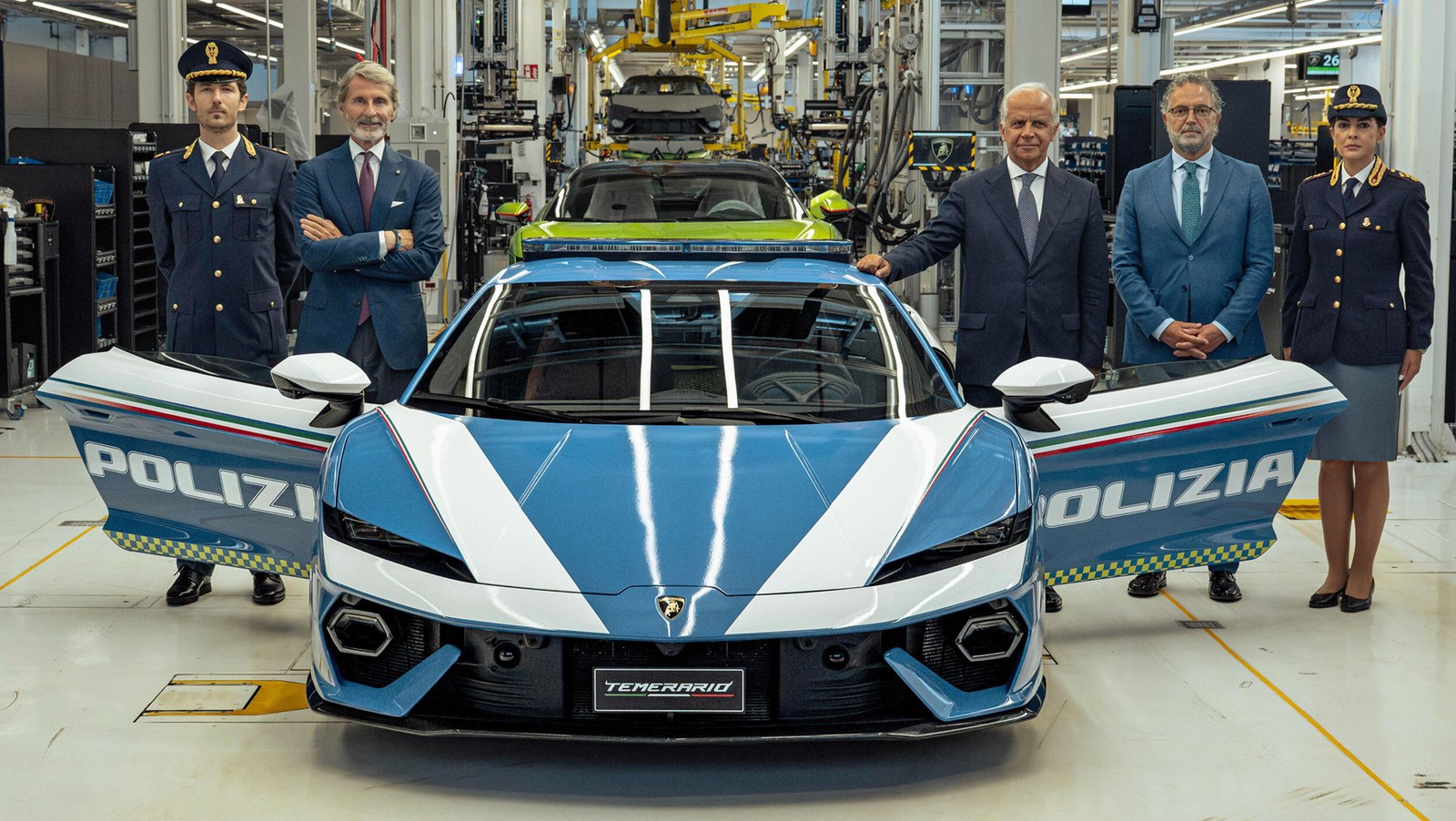 Lamborghini's 907 HP Police Car Is Designed For When Every Second Counts