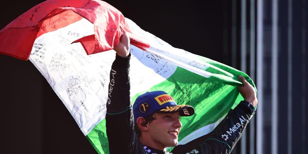 How Antonelli Went From 19th on the Grid to the Top Step of the Podium in Monza