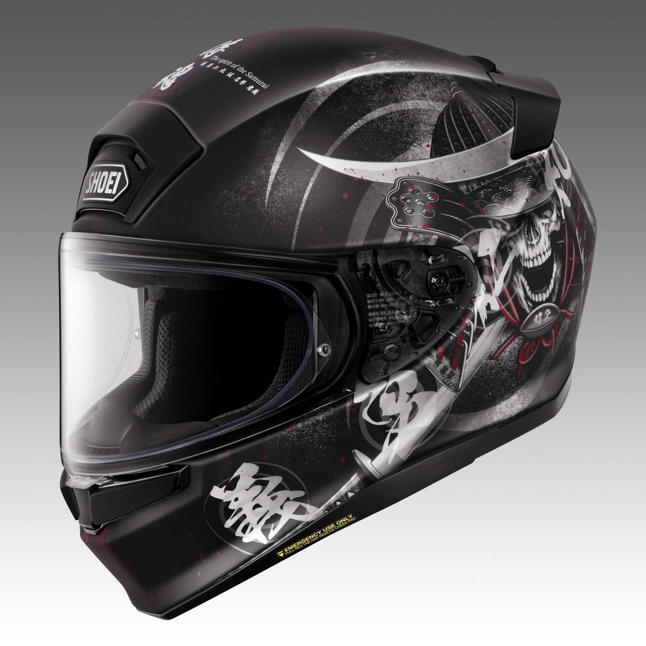 画像1: SHOEI Z-9 RONIN’S REST サイズ：XS（53cm）、S（55cm）、M（57cm）、L（59cm）、XL（61cm）、XXL（63cm） カラー：TC-5（BLACK/GREY）※マット色 価格：8万5800円（税込） 発売：2026年12月予定