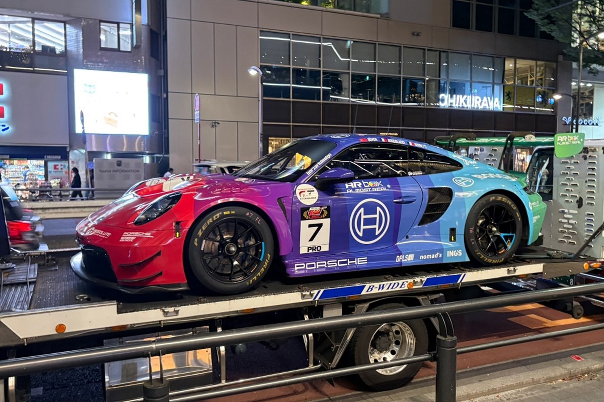 Absolute Racing'in Porsche'ları, Suzuka 1000KM öncesinde Tokyo turunda