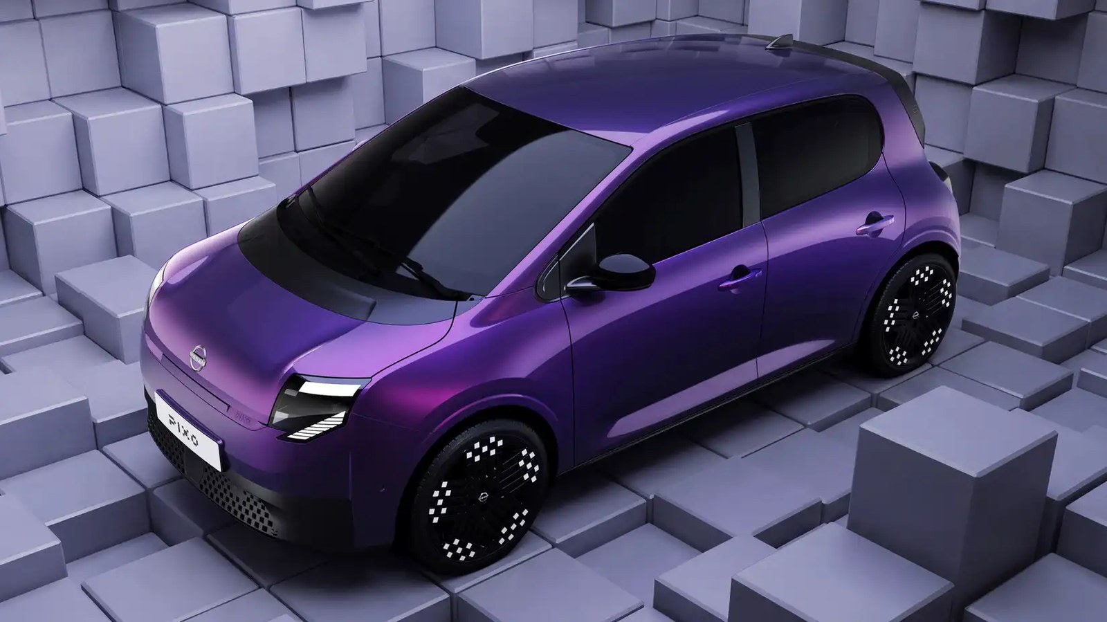 Nissan Pixo front three-quarter