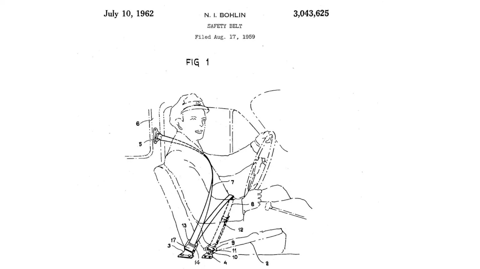 Seatbelt Patent