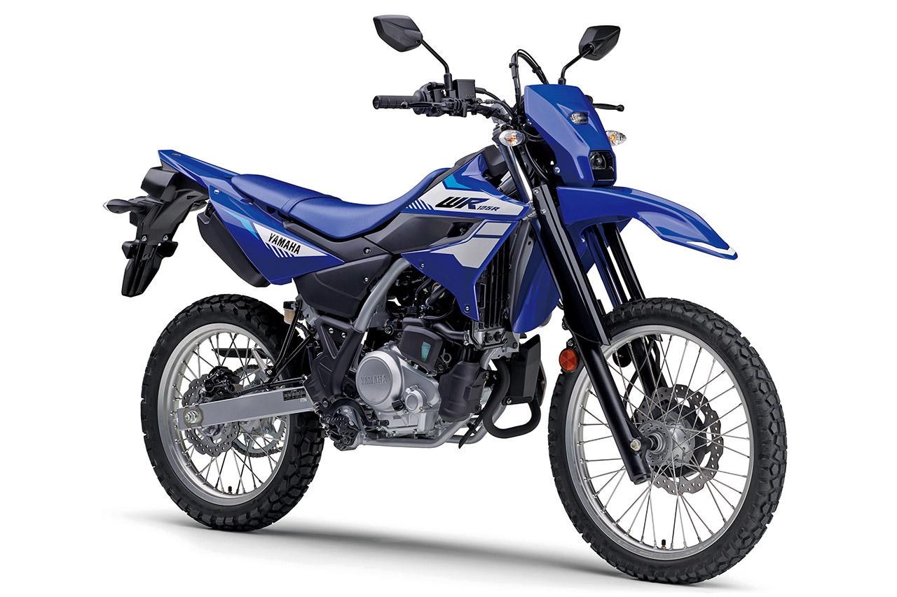 画像: YAMAHA WR125R ABS 総排気量：124cc エンジン形式：水冷4ストSOHC 4バルブ単気筒 シート高：875mm 車両重量：138kg 税込価格：53万9000円
