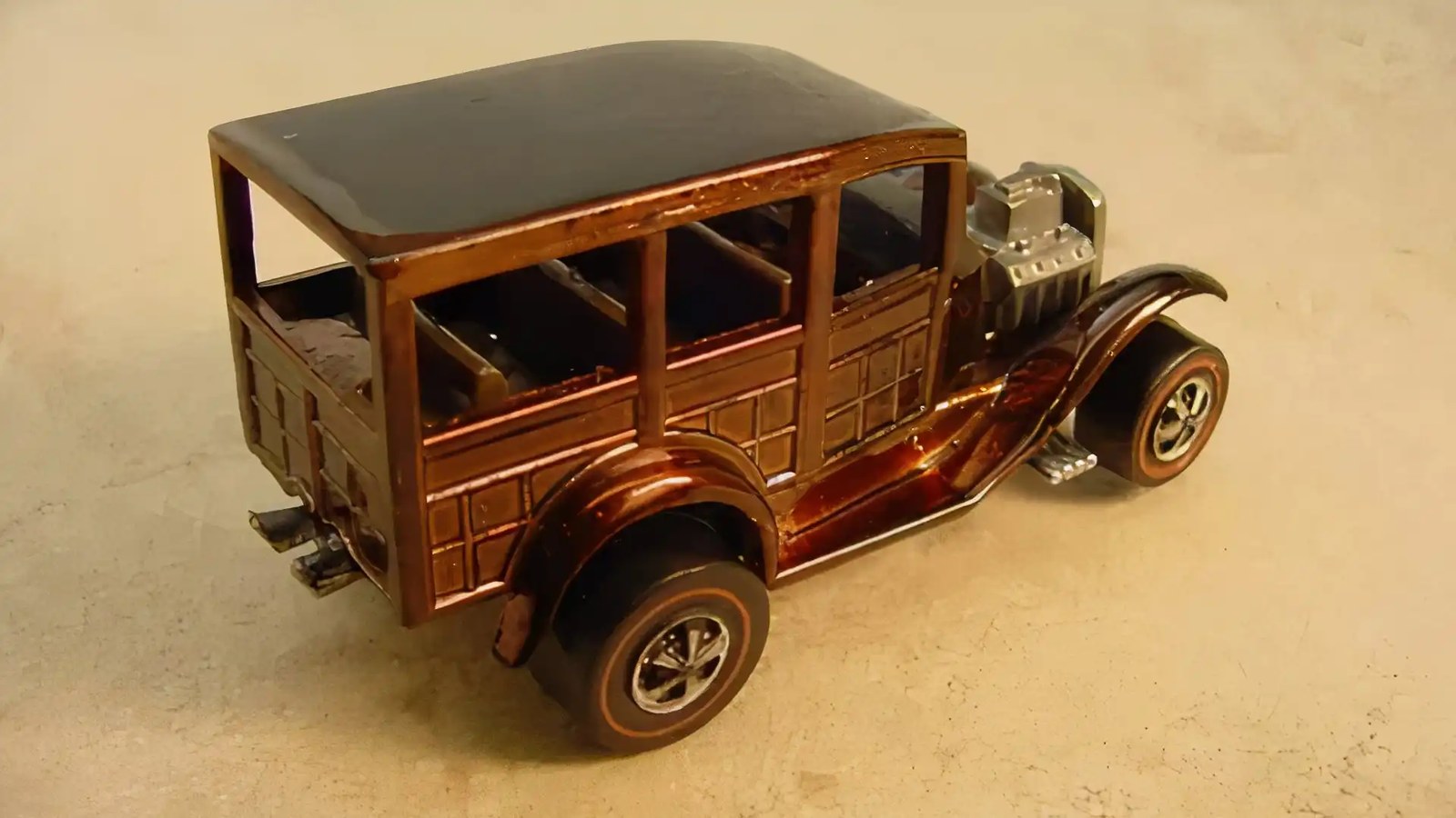 1969 Brown '31 Woody rear 3/4 static