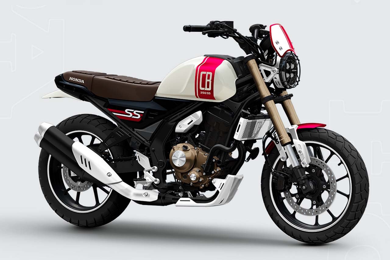 画像: HONDA CB250SS CONCEPT ※コンセプトモデル 量産版発売：2027年春