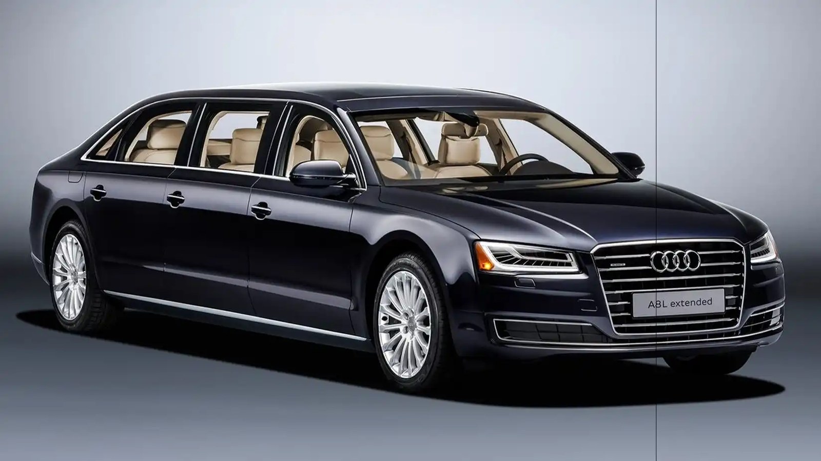 2016 Audi A8 L extended front quarter