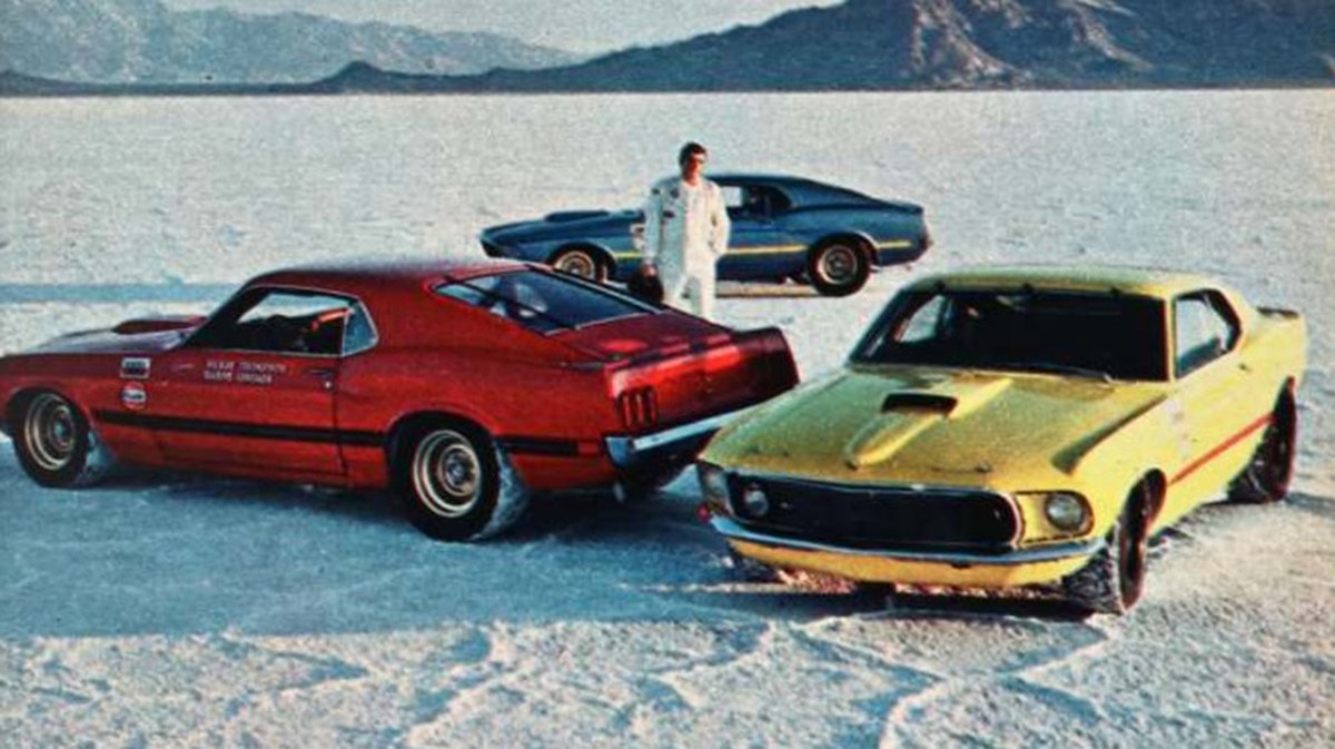 Mickey Thompson Wrung 295 Bonneville Records Out Of The 1969 Ford Mustang Mach 1