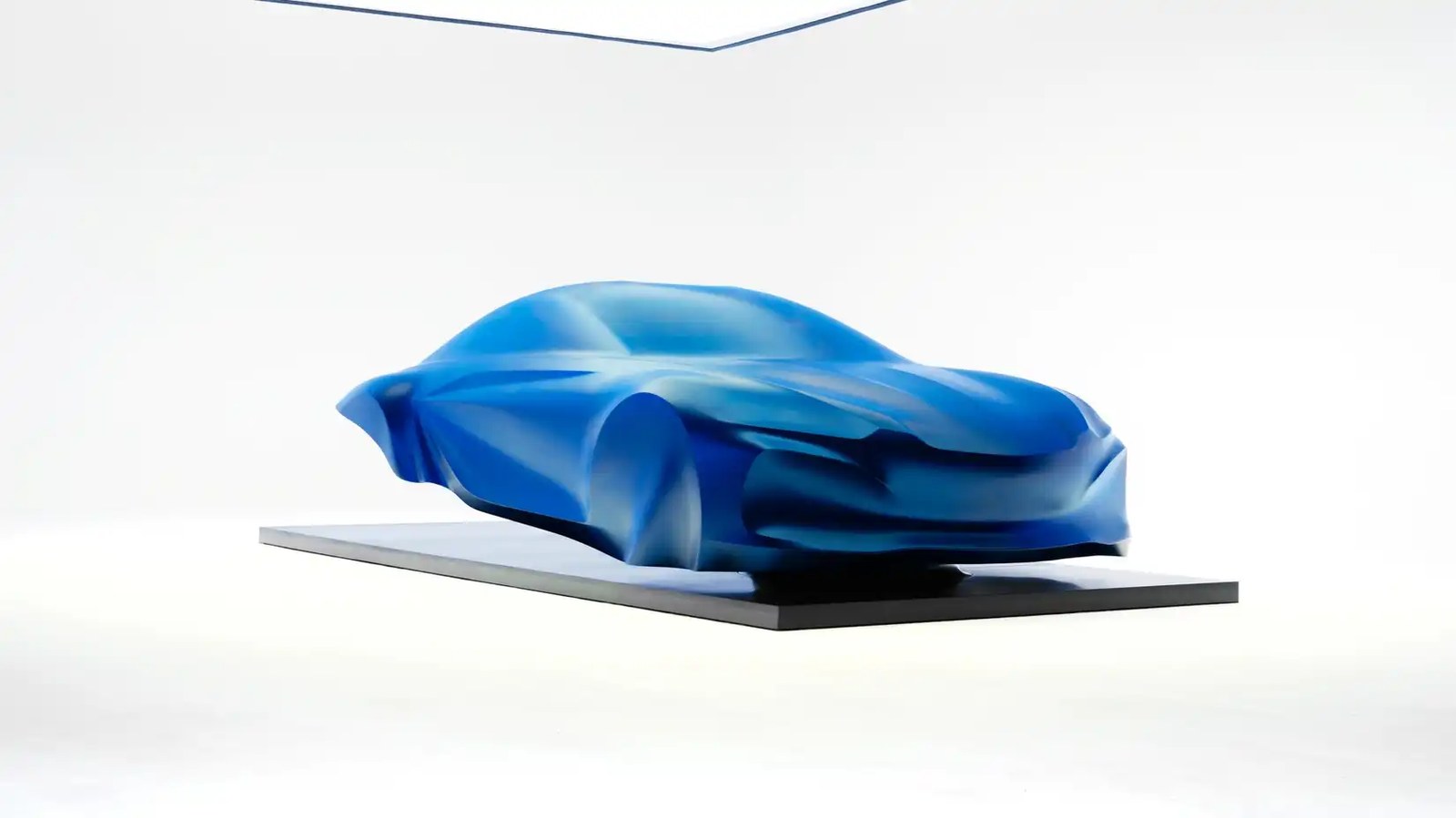 Alpine A110 sculpture