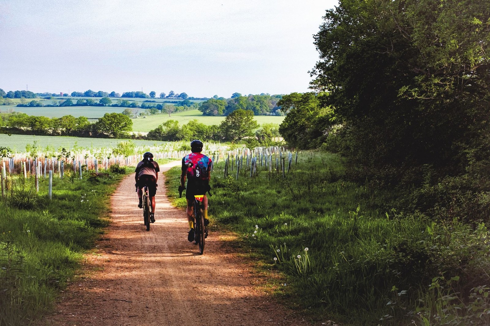 Escaping the city on a gravel bike