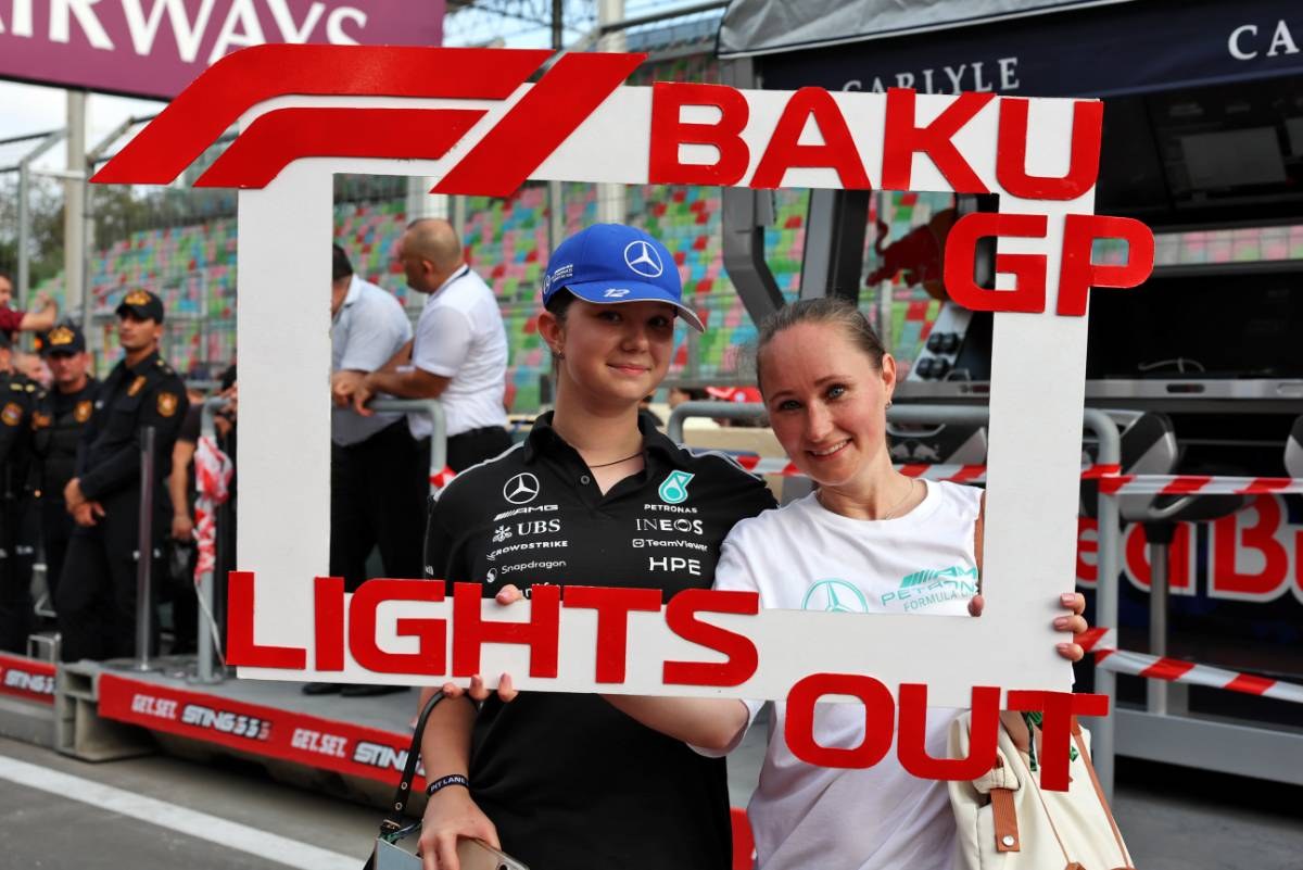 Azerbaijan GP: Wednesday's media day in pictures