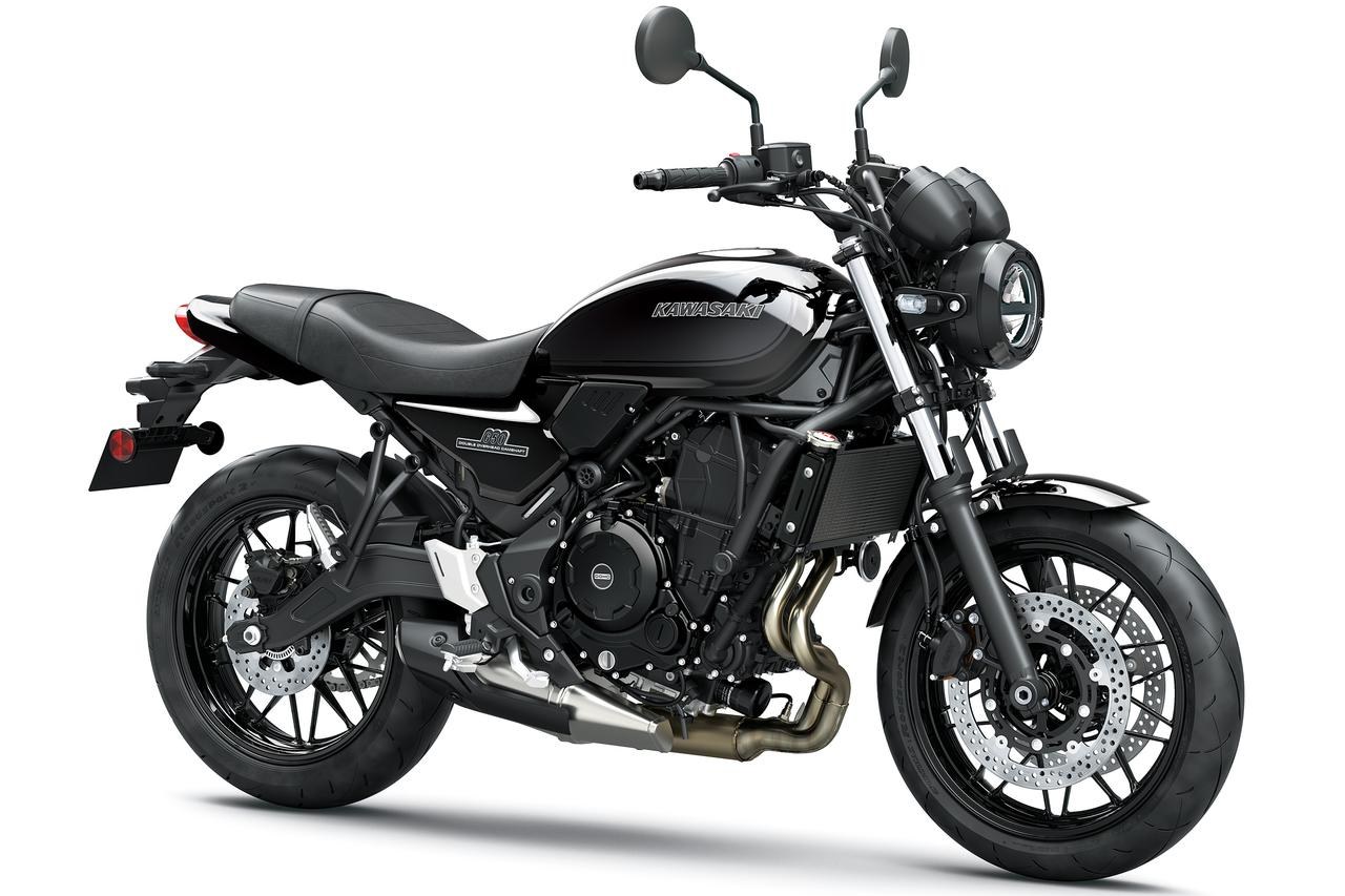 画像: KAWASAKI Z650RS/Z650RS Black Ball Edition 2026年モデル 総排気量:649cc エンジン形式:水冷4ストDOHC4バルブ並列2気筒 シート高:800mm 車両重量:188kg 発売日:2026年10月1日(木) 税込価格:108万9000円/111万1000円(Black Ball Edition) ※写真はブラックボールエディション