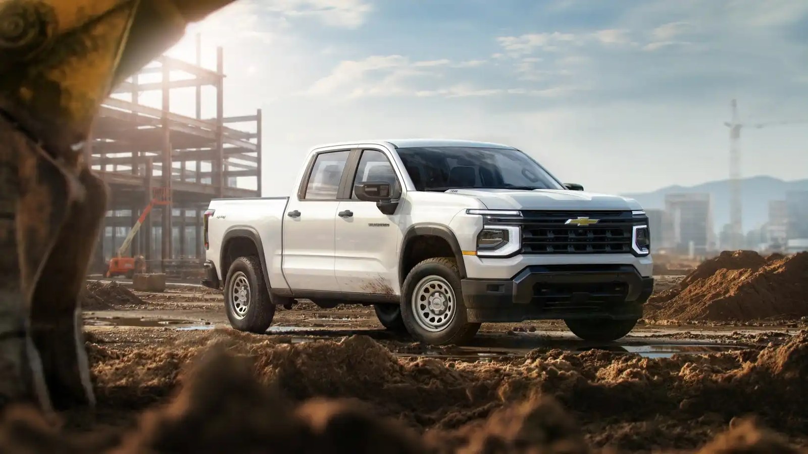 2027 Chevrolet Silverado 1500 Work Truck Exterior Front Quarter
