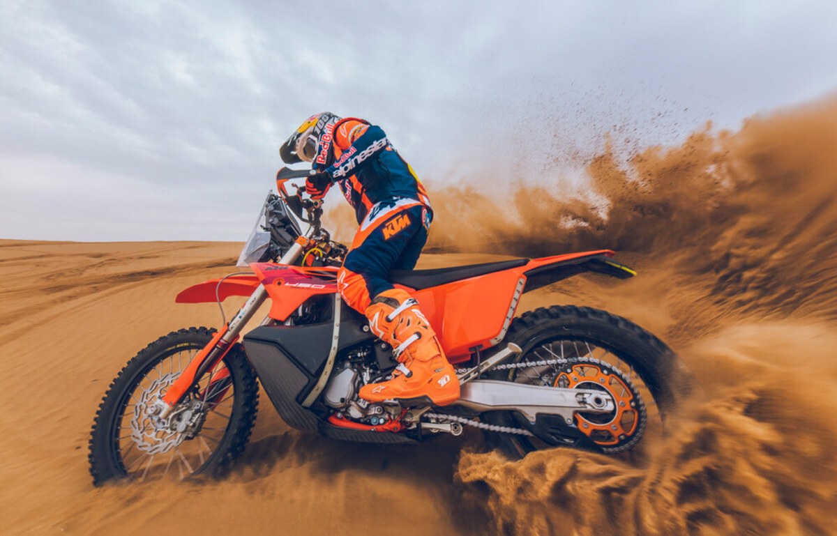 2027 KTM 450 RALLY REPLICA LUCIANO BENAVIDES roost