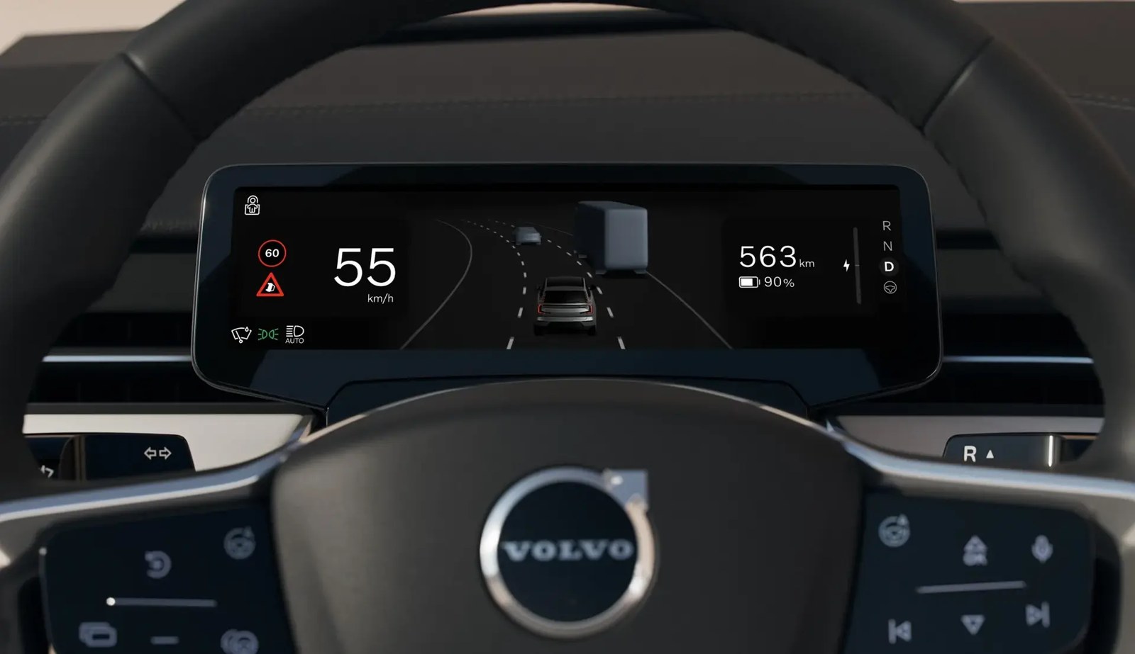 Volvo adds connected hazard alerts to EX60, EX90 and ES90