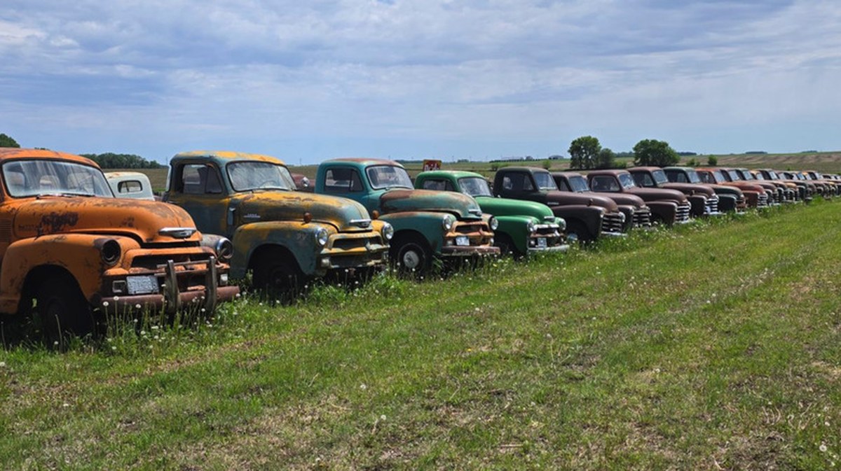 After Years Of Rescuing Vintage Trucks, Minnesota Man Is Auctioning His Collection Of Over 400 Vehicles