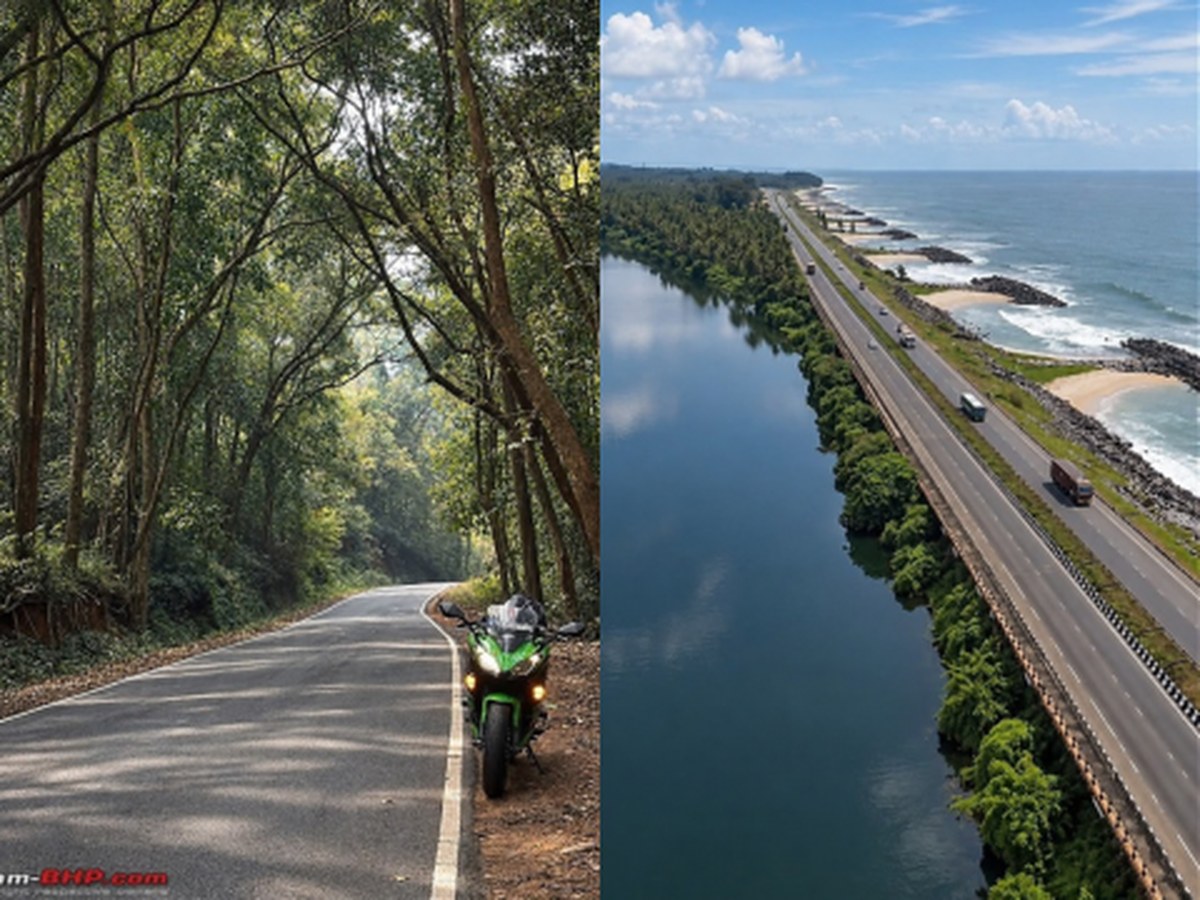 A 964 km motorcycle ride from Bangalore to Maravanthe & back in one day