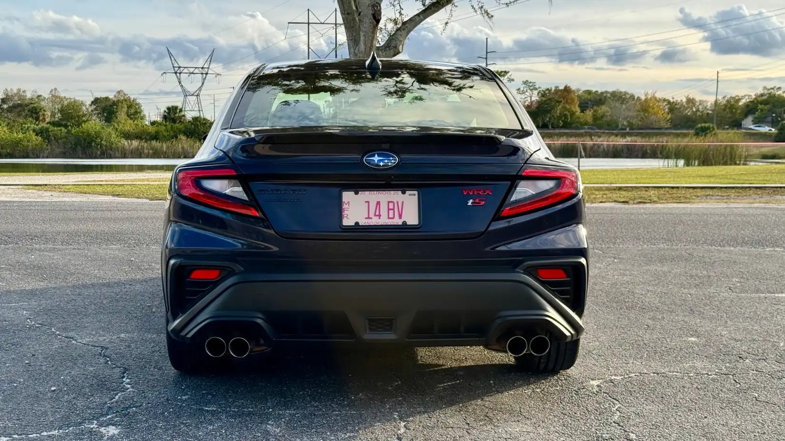 2025 Subaru WRX tS rear