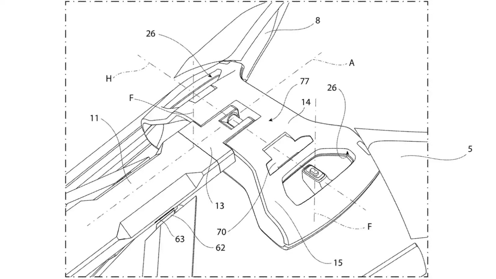 Ferrari Folding Steering Wheel Patent