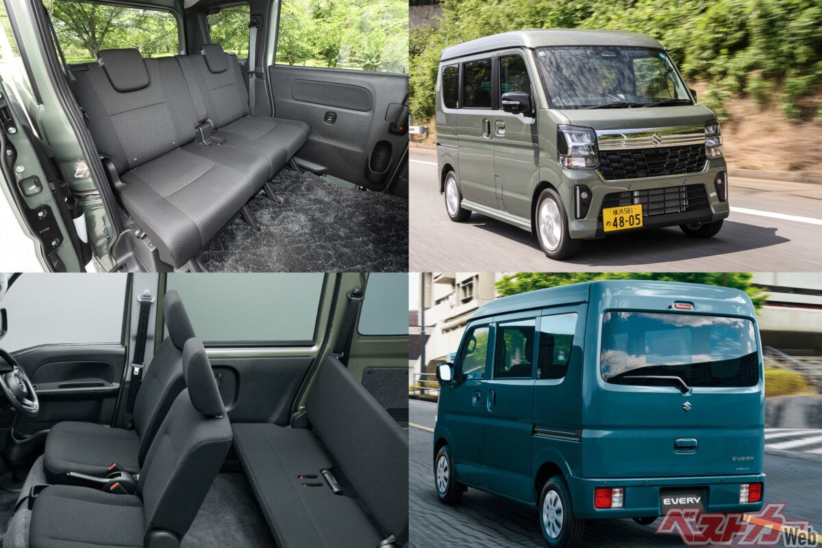 商用エブリイと乗用エブリイワゴンは何が違う？　荷室と後席と価格で選ぶベストモデル！