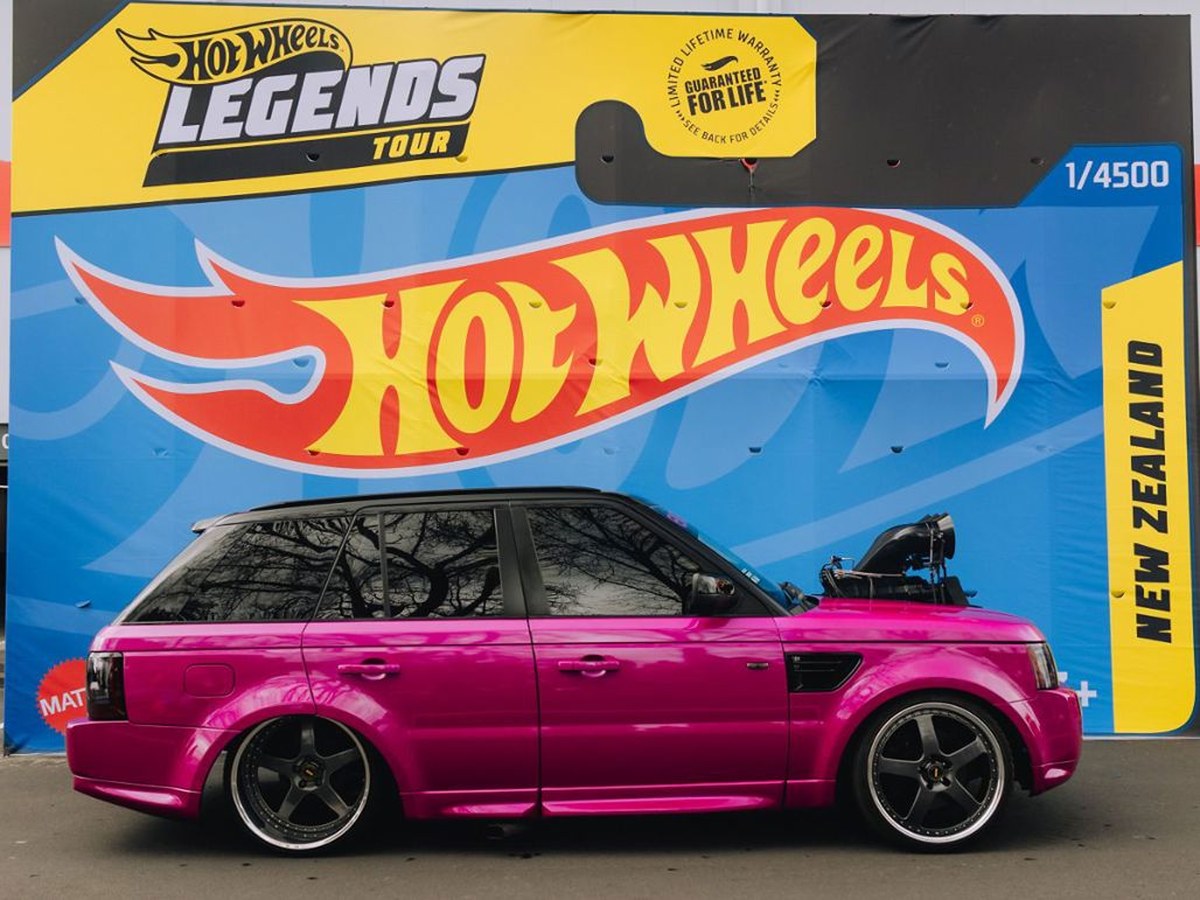 Yeni Zelanda'da Hot Wheels Legends Tour'un Galibi Belli Oldu: Range Rover Sport, Dünyaya Açılıyor