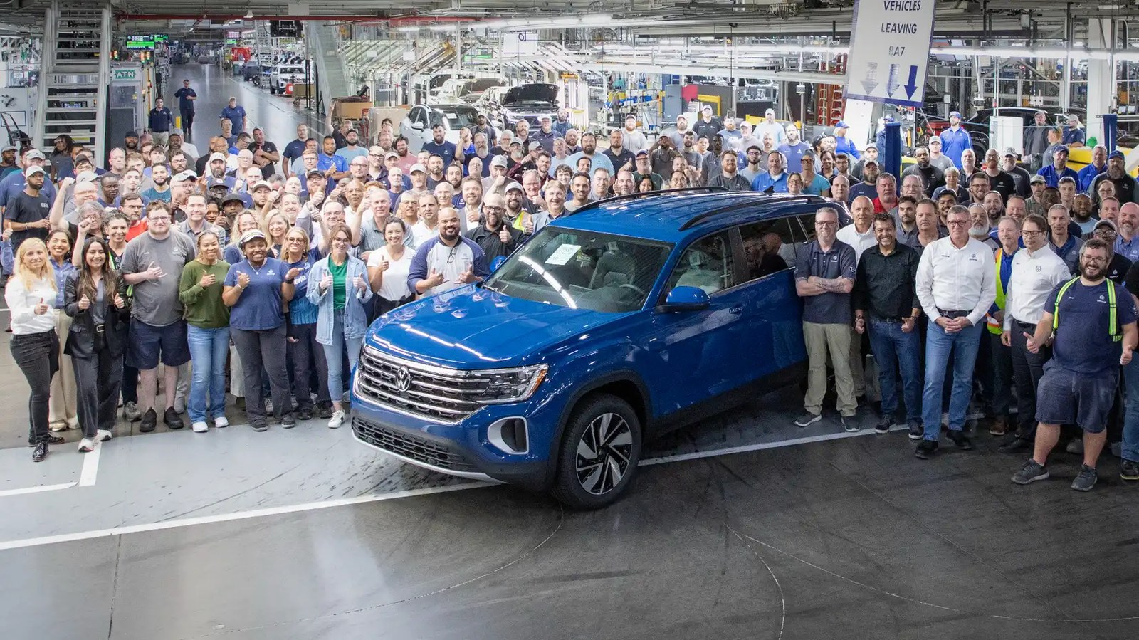 vw chattanooga 1-millionth atlas