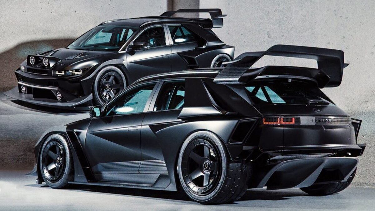Hyundai Ioniq 5 N Imagined As A Group B Monster With ICE Power