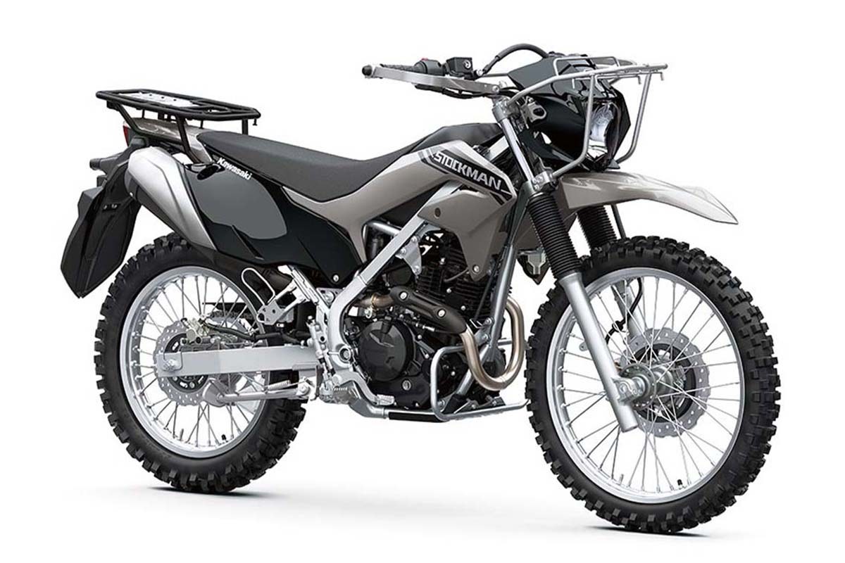 画像1: KAWASAKI STOCKMAN 2027年モデル（ニュージーランド仕様） 総排気量：233cc エンジン形式：空冷4ストSOHC2バルブ単気筒 シート高：845mm 車両重量：137kg 参考価格：7967 NZドル（約74万3000円）