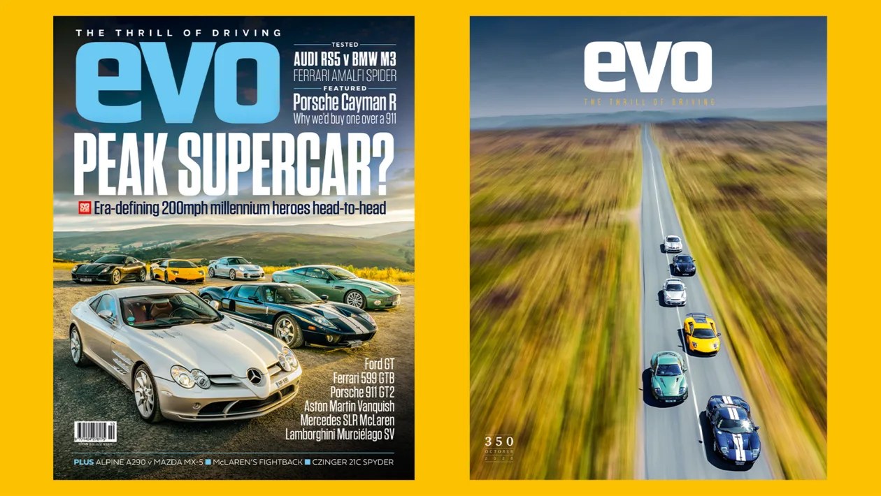 Read about these 2000s supercar greats in the new issue of evo magazine