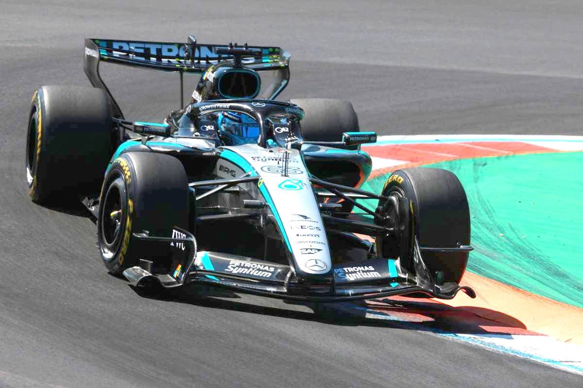 Italian GP: Russell takes charge in FP2, leads Leclerc and Antonelli