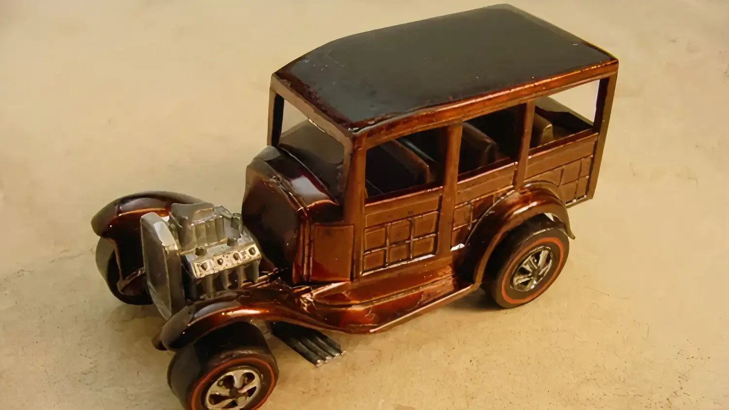 1969 Brown '31 Woody front 3/4 static