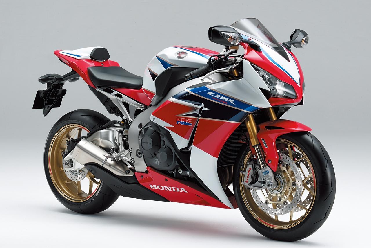 画像: HONDA CBR1000RR/SP<ABS> 2015年 当時価格： ブラック・ホワイト 146万8800円 ロスホワイト/＜ABS＞ 150万1200円/167万4000円 SP 203万400円