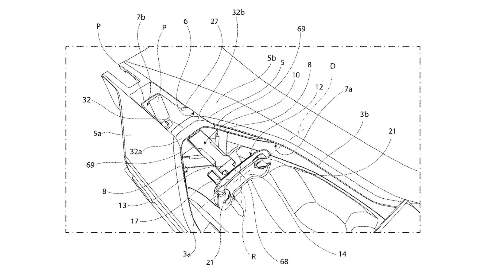 Ferrari Cowl Steering Wheel Patent